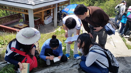 旅游与国土资源学院地理科学专业自然地理野外