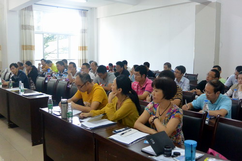 学校暑期实验教学与实验室管理培训班正式开班