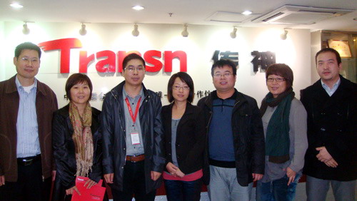 外国语学院赴武汉传神公司考察校企合作-