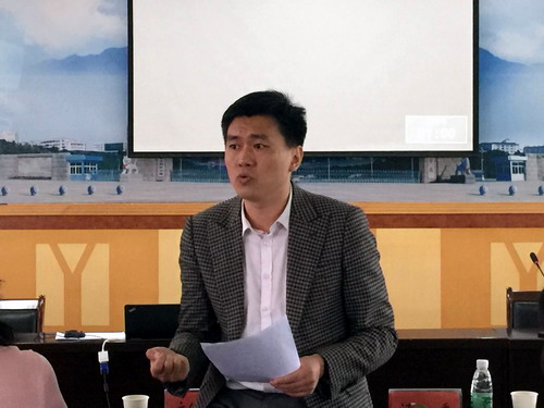 国务院侨办文化司王梦黎副处长发言