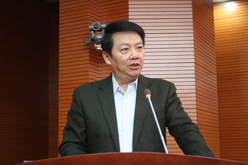 受省科技厅主要领导之托,省科技厅副厅长赵金城率高新处,成果管理处