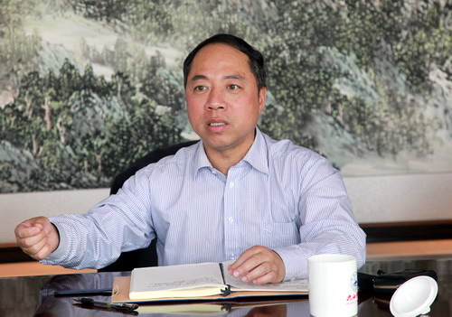 九江市副市长廖奇志来校考察调研