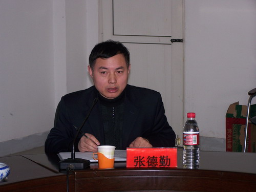 校党委副书记石荣国到机材学院指导作风建设工作